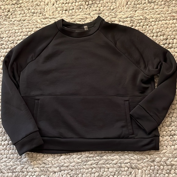 Zella comfy textured black sweatshirt - Picture 11 of 12